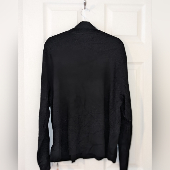 Cider High Neck Knit Long Sleeve Top Sweater‎ Curve & Plus 4X Black NWT - Picture 5 of 12